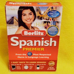 BERLITZ Spanish Premier No.1 Name in Language Learning